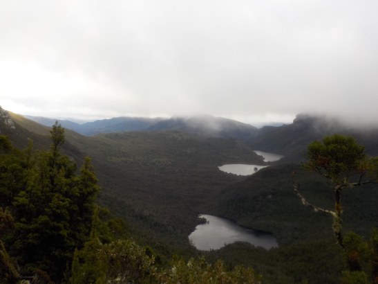 Lakes from the Barron Pass